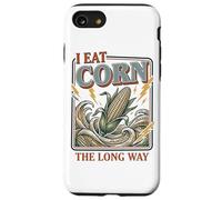 Embarrassing Shirt I Eat Corn The Long Way Funny Adult Humor Case for iPhone SE (2020) / 7/8
