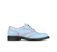 Embassy London BRICK LANE - Light Blue - Women's contrast leather lace-up brogue - UK 8 / EU 41 / US 10