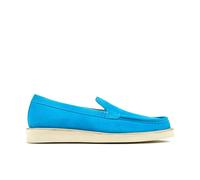 Embassy London Cruz - Sky Blue - Men's blue suede leather casual slip on with soft insoles - UK 7 / EU 41 / US 8