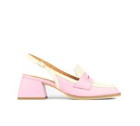Embassy London Diana - Pink & Pastel - Women's 2.4 inch block heel sling backs in pastel leather - UK 9 / EU 42 / US 11