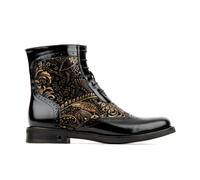 Embassy London Women's Mantis - Black Gold | Size: 7 Embassy London Black 7