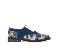 Embassy London Women's Vivienne - Blue Snake | Size: 6 Embassy London Blue 6