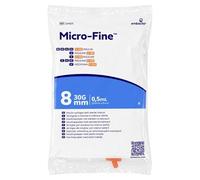 Embecta Micro-Fine 0.5ml U-100 with 30G 8mm Syringe | Multipurpose Use Syringe | Model No: 324825 | Latex-Free, CE Certified, Pack of 10