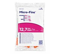 Embecta Micro-Fine 1ml U-100 with 29G 12.7mm Syringe | Multipurpose Use Syringe | Model No: 324827 | Latex-Free, CE Certified, Pack of 10