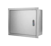 Embedded Electrical Enclosure Box,Outdoor Wall-Mounted Waterproof Junction Box Hidden Wiring Cabinet,in-Wall Outlet Boxes Cable Management,Breakers Wiring Electrical Installation Metal Panel Cabinet