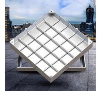Embedded Inspection Hatch Cover Plate And Frame Sealed Stainless Steel Drain Cover Plate embedded