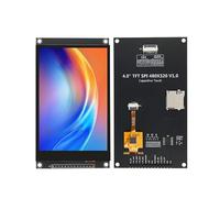 Embedded Interface Screen Module, 4 Inch SPI TFT LCD Board, 320x480 IPS Display, TF Card Slot for Maker Systems