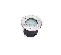 Embedded LED Underground Path Light Waterproof IP55 Exterior Ground Lamp Stainless Steel with Tempered Glass Mask Landscape In-ground Lights Decorative Spotlight High Bri,Red_9W