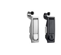 Embedded Pressing and Rotating Locks Suitable Industrial Electrical and Mechanical Equipment 1Pcs (Glossy No-Lock)