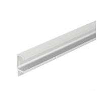 Embedded Slotted Handle 300mm Aluminium Alloy Black Cabinet Door Pull for Kitchen Cupboard Wardrobe Furniture(silver 300 mm)