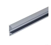 Embedded Slotted Handle for Sliding Doors and Cabinets, Constructed with Lightweight Aluminum Alloy, Resistant to Rust, Suitable for Home, Office, and Hospitality Furniture (400 mm grey)