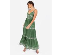 Embellished Cami Midaxi Dress Maya Deluxe Green 10