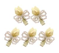 Embellished Handwoven Side Clip Hair Accessory Comfortable Fabric Versatility for Fashion Enthusiasts Women Clip