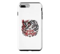 Ember And Tempest Phoenix Dragon Elemental Myth Case for iPhone 7 Plus/8 Plus