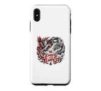 Ember And Tempest Phoenix Dragon Elemental Myth Case for iPhone XS Max