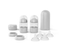 Ember Baby Bottle System - Self-Warming Baby Bottle for Home & Travel - Fast Milk Warmer for Breastmilk & Formula - Includes 2X 178ml Portable Bottles, Thermal Dome & Warming Puck