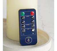 Ember Candles™ Multi Function Remote Control - Dim, Brighten, Flicker, and Timer Options for Ultimate Ambient Lighting