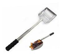 Ember Scoop - Fireplace Debris Remover for Tidying | Perforated Metal with Telescopic Pole & Heat Shielded Handle for Hearth Grates, Log Burners, Indoor Chimneys and Outdoor Barbecue Grills