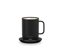 Ember Smart Mug 2 Travel Mug, 1.5 Hour Battery Life, App Controlled Heated Coffee Mug, Improved Design, 10 Ounces, Black