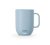 Ember Temperature Control 14oz Smart Mug 2, App-Controlled and Rechargeable Heated Coffee Cup Warmer with Intelligent LED Display, Powder Blue