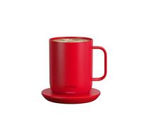 Ember Temperature Control Smart Mug 2, 10 Oz, App-Controlled Heated Coffee Mug with 80 Min Battery Life and Improved Design, (PRODUCT) RED