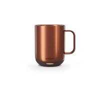 Ember Temperature Control Smart Mug 2-295 ml App-Controlled and Rechargeable Heated Coffee Mug with Intelligent LED Display, 1.5-hr Battery Life and Improved Design, Copper