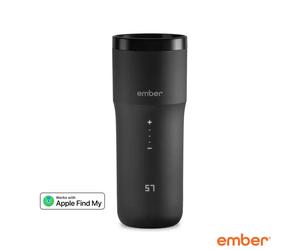 Ember Temperature Control Travel Mug 2+, Black Charging Coaster