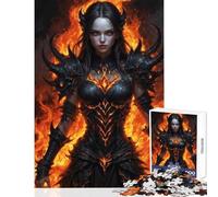 Embers of Defiance 1000 Piece Jigsaws for Teenagers Boost Memory Retention Effectively Calming Relaxing Leisure Game (50x75cm)