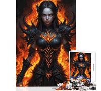 Embers of Defiance Hard Jigsaw Puzzle for Adults 1000 Pieces Improve Attention Span And Focus Peaceful Relaxing Leisure Fun (38x52cm)