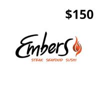 Embers Restaurant USD 150 Gift Card US