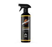 Emberzz - Stove Glass Cleaner - Dissolves Soot, Grease and Tar- Crystal Clear Glass - For Wood Log Burner - 500ml