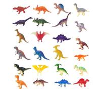 Embhlitfe 24 PCS Realistic Dinosaur Toys Set, Dinosaur Figures, Bugs Toys Big for Children Education, Children's Day Learn to identify Dinosaur Birthday Party Favors (Dinosaur)