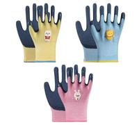 Embhlitfe 3 Pcs Kids Gardening Gloves for Age 5-9,Childrens Gardening Gloves Kids Work Gloves Childrens Work Gloves,Comfortable Toddler Garden Gloves Kids Safety Work Gloves for Boys Girls (s(5-9))