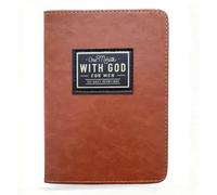 Embhlitfe One Minute with God for Men, 2026 Daily Devotional for Men, Prayer Journal for Men, Portable Spiritual Notebook for Office, Travel and Quiet Time, 365 Pages