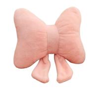 Embhlitfe Pink Bow Pillow,Pink Cushions Soft Bow Cushion Bowknot Plush Throw Pillow,Cute Bow Plush Pillows for Sofa Couch Bedroom Preppy Room Decor Back Support Cushion Decorative