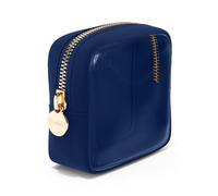 Embla Clear Small Makeup Bag for Purse Cute Mini Make Up Nylon Organizers Tiny Cosmetic Bags for Women Girls Little Toiletry Travel Pouches Zipper Skincare Pouch Organizer, Sapphire, Mini, Clear