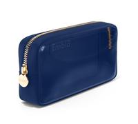 Embla Clear Small Makeup Bag for Purse Cute Mini Make Up Nylon Organizers Tiny Cosmetic Bags for Women Girls Little Toiletry Travel Pouches Zipper Skincare Pouch Organizer, Sapphire, S, Clear Cosmetic