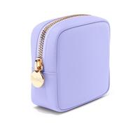 EMBLA Makeup Bag,Travel Bag Pouch, Toiletry Bag, Makeup Organizer, Nylon Cosmetic Zipper Pouches,Clutch, Coin Purse, Storage Bag Organizer, Make up Bags,Mini, Small, Large for Women, Girls, Lilac, S