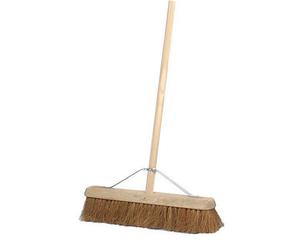 Embled 18'' Contract Soft Natural Coco Platform Broom One Colour (One Size)