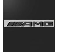 Emblem Badge Decal Logo for Mercedes-Benz AMG, Emblem Sticker Letters Sign Automobiles Logo Car Logo Auto Decorative,A