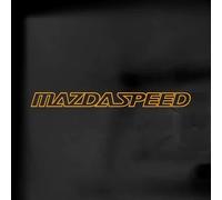 Emblem Badge Decal Logo Sticker for Mazda 2 III Sedan(DL) 2019-2022, Car Emblems Decals Sticker Badge Decoration Accessories,Yellow