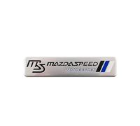Emblem Badge Decal Logo Sticker for Mazda 3 2013-2019 2020 2021 2022 2023 2024, Car Emblems Decals Sticker Badge Decoration Accessories,A