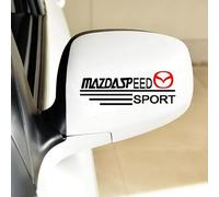 Emblem Badge Decal Logo Sticker for Mazda CX-5 CX5 2015-2020 2021 2022 2023, Car Emblems Decals Sticker Badge Decoration Accessories,1 pair Black