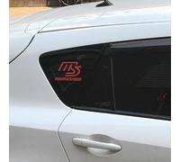Emblem Badge Decal Logo Sticker for Mazda CX-5 CX5 KF 2018-2022 2023, Car Emblems Decals Sticker Badge Decoration Accessories,Red