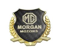 Emblem Badge Decal Logo Sticker for MG ZS 2017-2022 2023 2024, Car Emblems Decals Sticker Badge Decoration Accessories,Gold