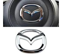Emblem Badge Sticker Cover, For Mazda 3 6 CX-3 CX-5 CX-9,4.5cm X 5.7cm, Car Accessories Exterior Decoration, No Scratching, Badge Emblem Decal,F