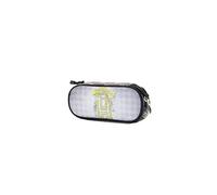 Harry Potter Emblem Hufflepuff-Pencil Case, Grey, 21 x 10 cm