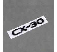Emblem Letters for Mazda CX-30 2025 2024 2023 2022 2021 2020 2019,Rear Trunk Emblem Logo Badge Letters Sticker Decal Rear Tailgate Side Fender Nameplate 3M Adhesive ABS Car Decoration Accessories