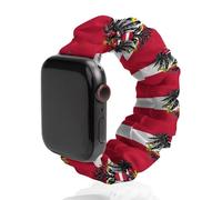 Emblem of Austria Austrian Flag Funny Stretch Bands Compatible with IWatch Replacement Smart Watch Strap