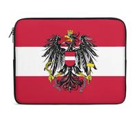 Emblem of Austria Austrian Flag Stylish Laptop Bag Carrying Briefcase Computer Sleeve for Ultrabook Notebook